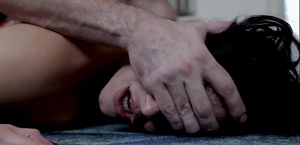  Kyle Mason dominates Sheena Ryders body and push her up against the wall